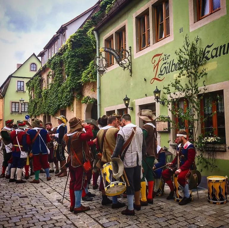Ferienwohnungen Monteurzimmer Zur Silbernen Kanne Ротенбург-на-Таубере